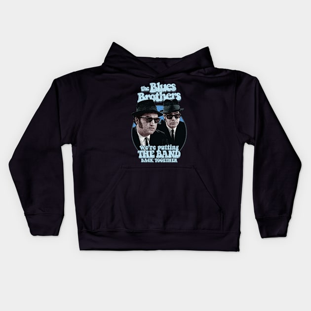 The Blues Brothers Kids Hoodie by StayTruePonyboy